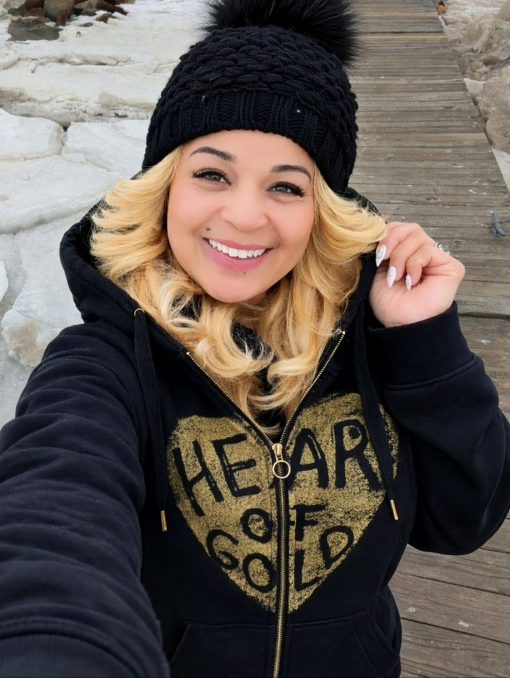 Ragabond Calab w/ Free People Heart Of Gold Zip Hoodie